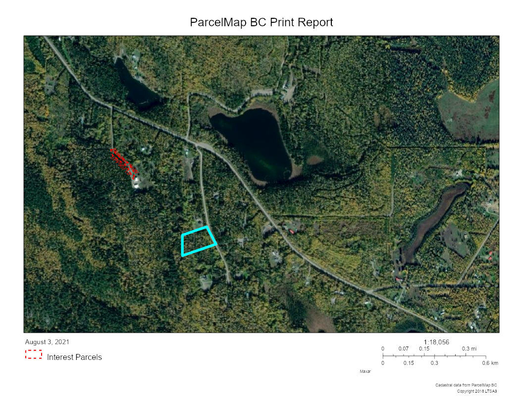 Brightway Road, Quesnel, BC 5 Acre Building Lot For Sale