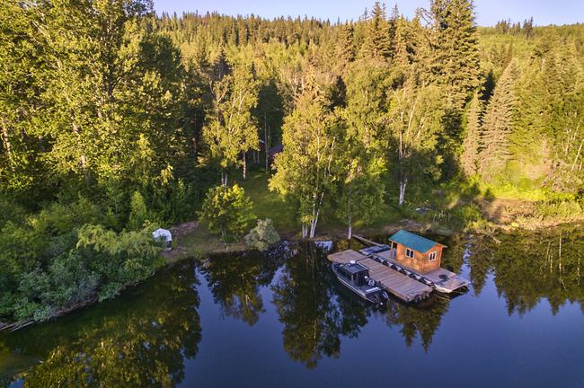 Cabin on 1.5 Acre on Quesnel Lake , British Columbia V2G 2V3