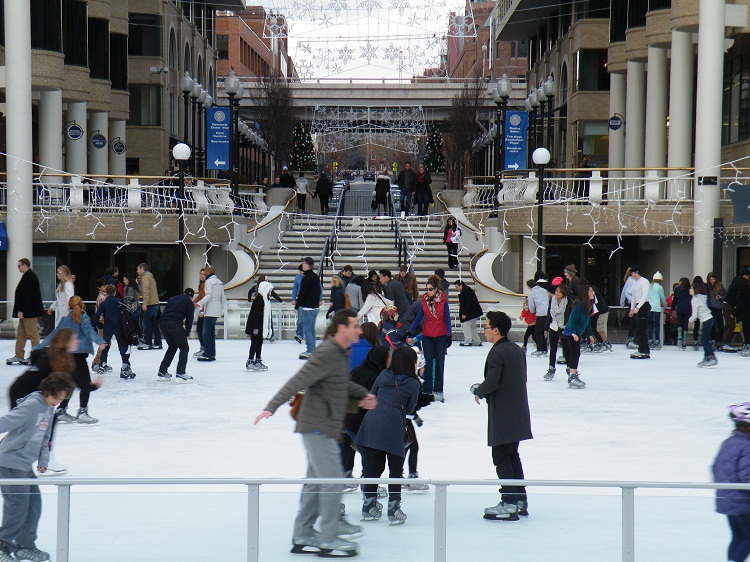 Ice Skating in Georgetown