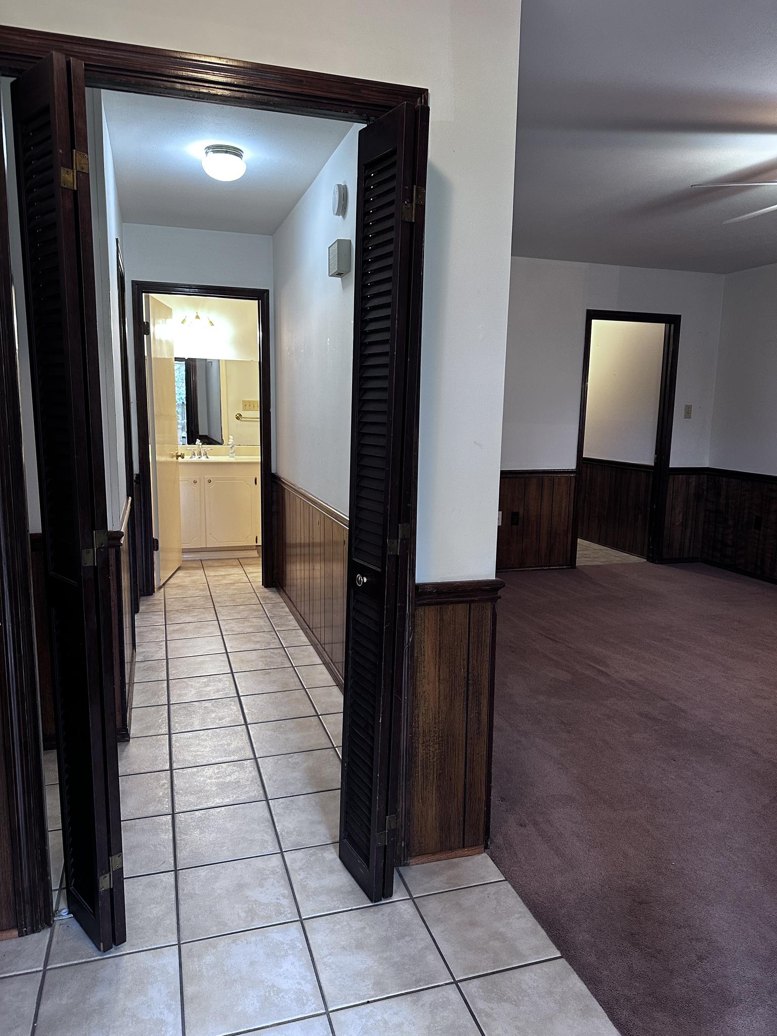 View from the entry foyer