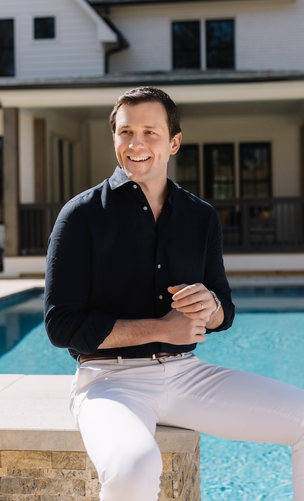 Will sitting in front of a pool