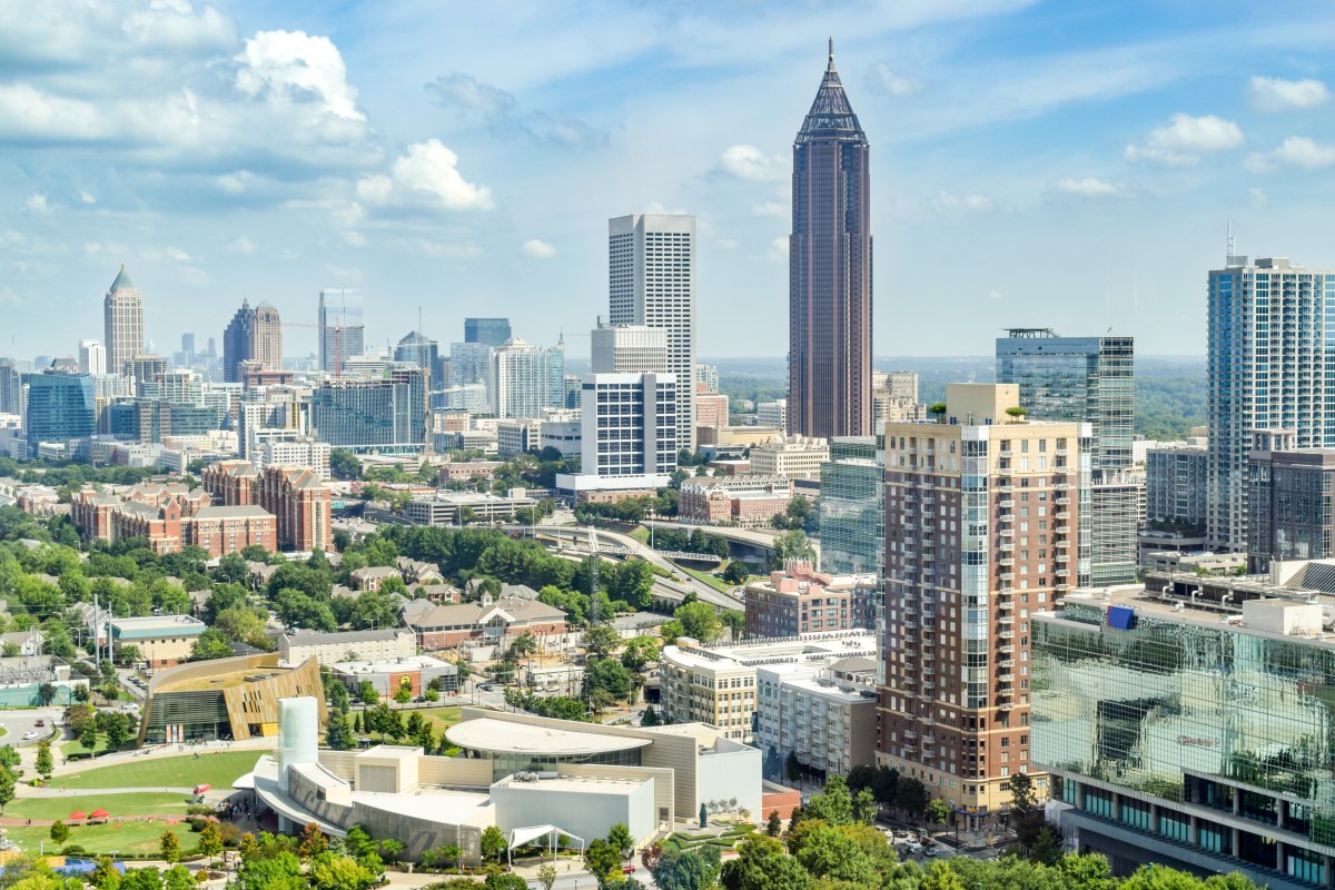 Midtown Atlanta skyline